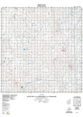 3036-4 Minetagin Topographic Map by Landgate (2015)