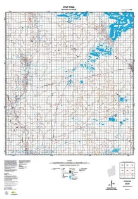 3038 Riverina Topographic Map by Landgate (2015)