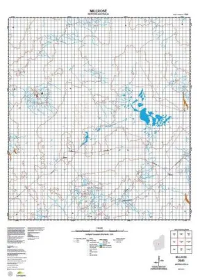 3045 Millrose Topographic Map by Landgate (2015)