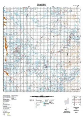 3051 Jiggalong Topographic Map by Landgate (2015)