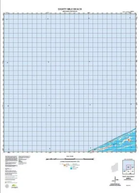 3058-4 Eighty Mile Beach Topographic Map by Landgate (2015)