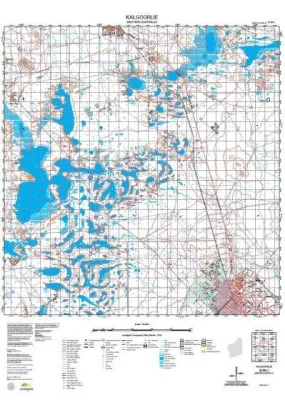 3136-1 Kalgoorlie Topographic Map by Landgate (2015)