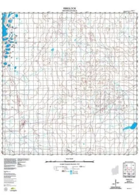 3137-1 Ringlock Topographic Map by Landgate (2015)