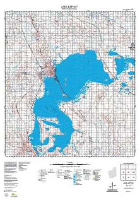 3235 Lake Lefroy Topographic Map by Landgate (2015)