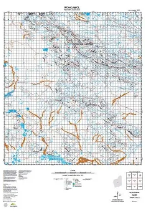 3245 Wongawol Topographic Map by Landgate (2015)