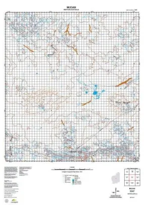 3247 Mudan Topographic Map by Landgate (2015)