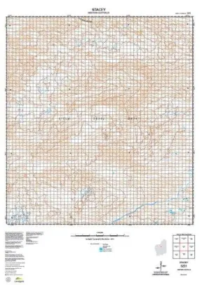 3251 Stacey Topographic Map by Landgate (2015)