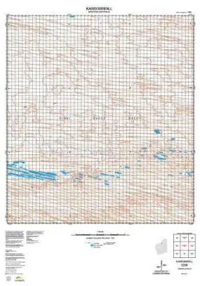 3358 Karrobridill Topographic Map by Landgate (2015)