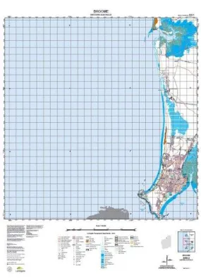 3362-3 Broome Topographic Map by Landgate (2015)