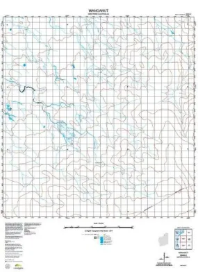 3363-2 Wanganut Topographic Map by Landgate (2015)