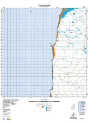 3363-3 Coulomb Point Topographic Map by Landgate (2015)