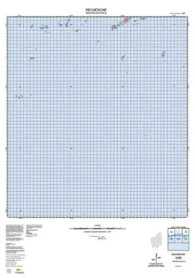 3429 Recherche Topographic Map by Landgate (2015)