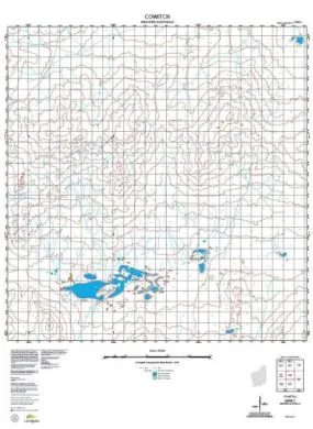 3436-1 Cowitch Topographic Map by Landgate (2015)