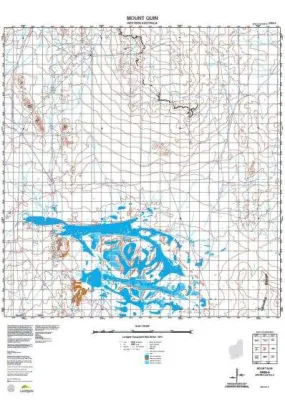 3436-4 Mount Quin Topographic Map by Landgate (2015)