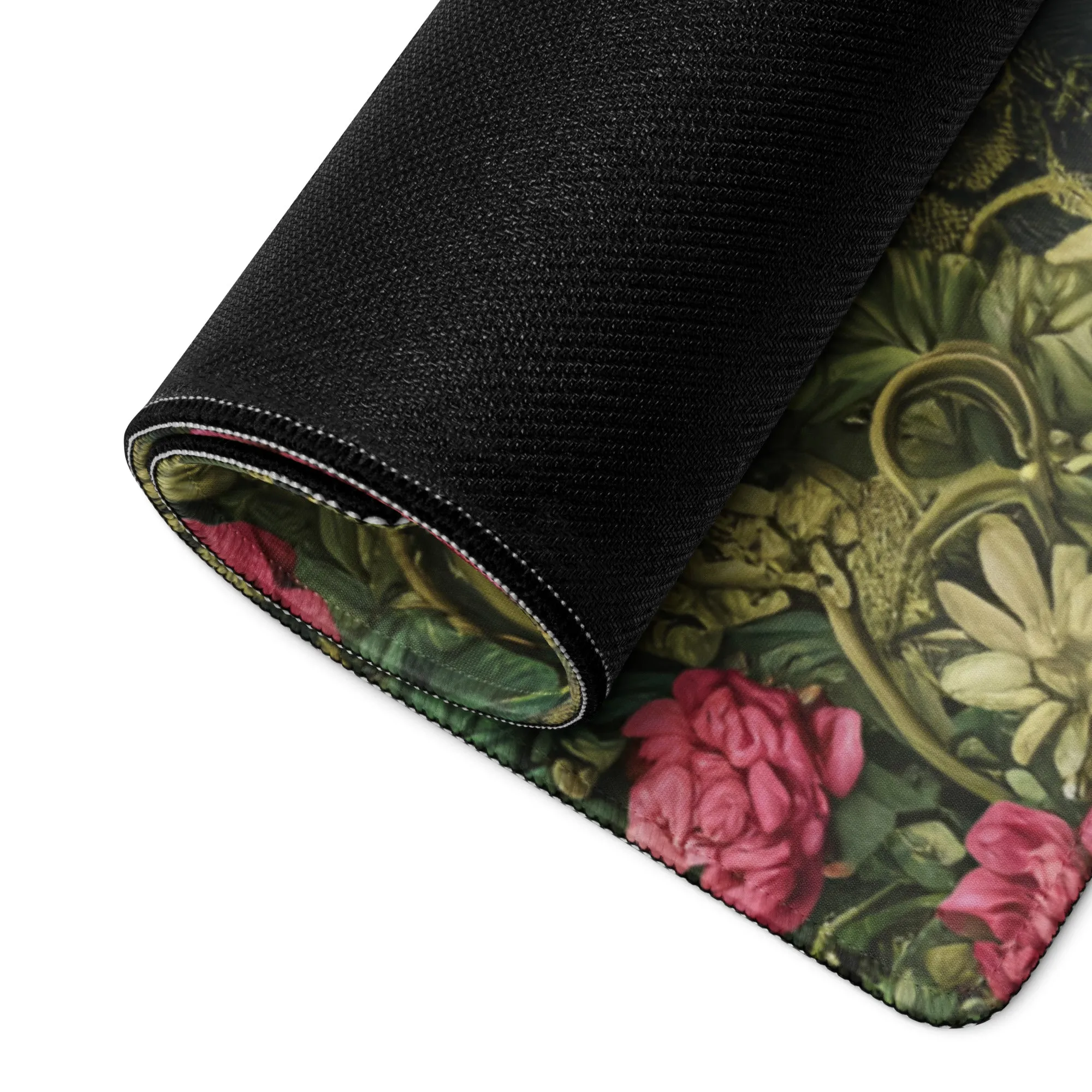 3D Floral Fantasy : Gaming mouse pad