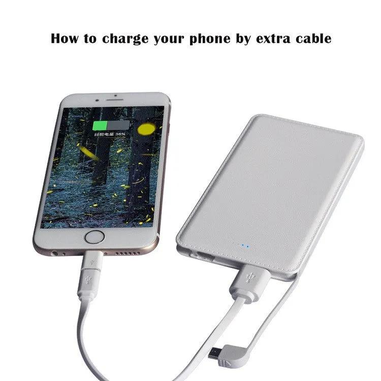 5000mAh Powerbank with cable