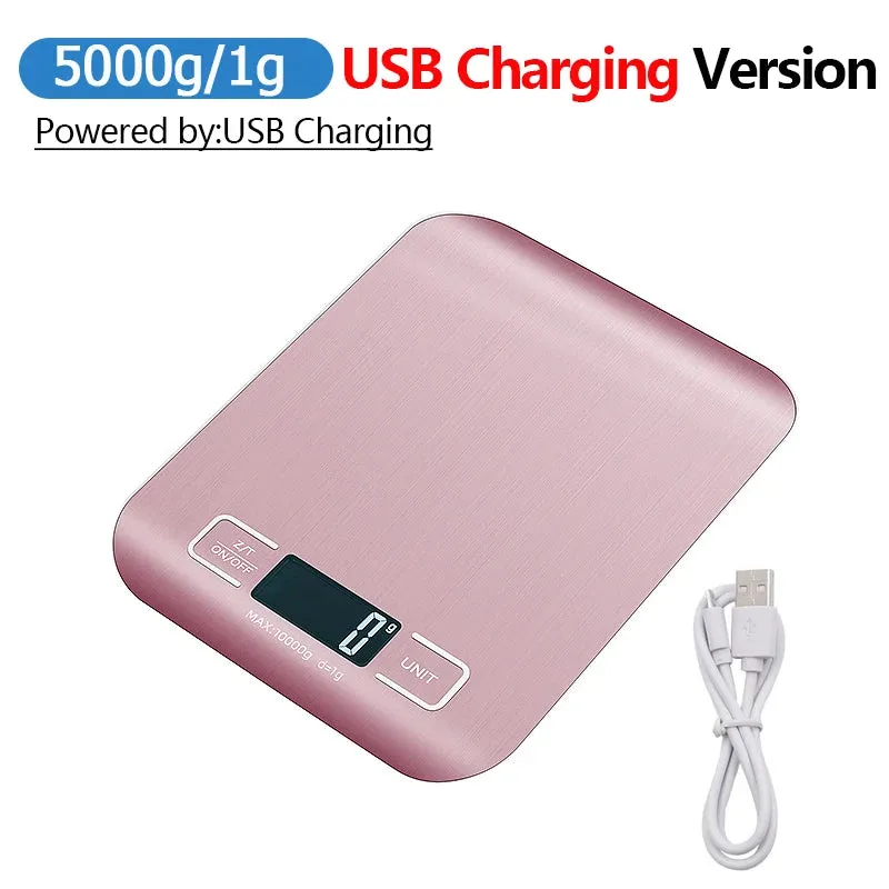 5kg/10kg Rechargeable Kitchen Scale