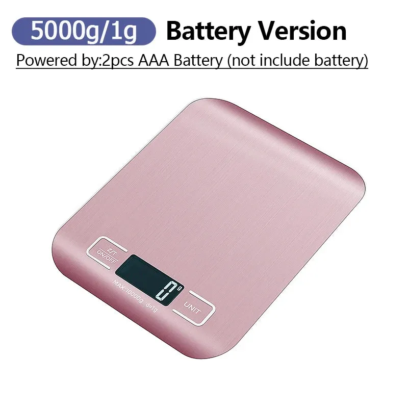 5kg/10kg Rechargeable Kitchen Scale