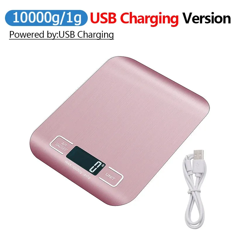 5kg/10kg Rechargeable Kitchen Scale