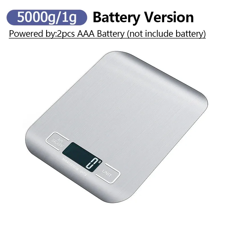 5kg/10kg Rechargeable Kitchen Scale