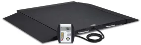 6400 Detecto Portable Wheelchair Scale - 1000 lb Capacity