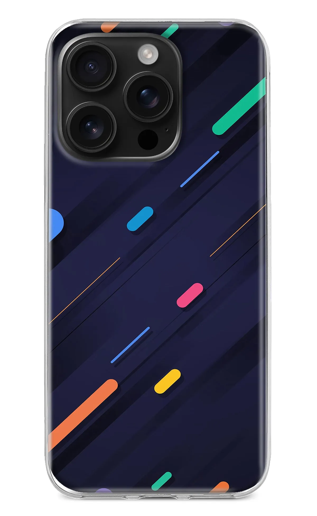 Abstract Design iPhone 16 Pro Back Cover