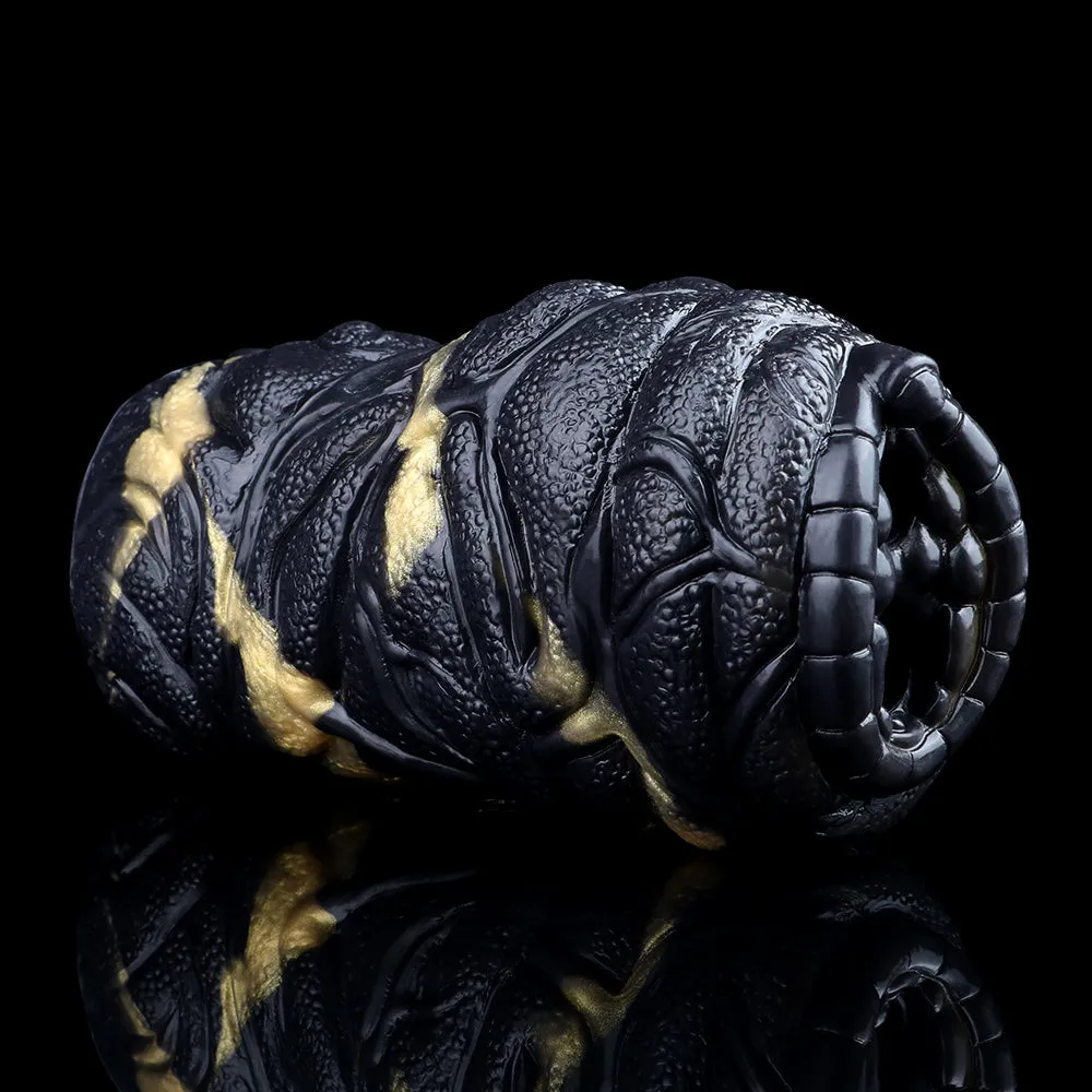 Abyssal Serpent Vibrating Animal Masturbator - Dual Hole Stroker