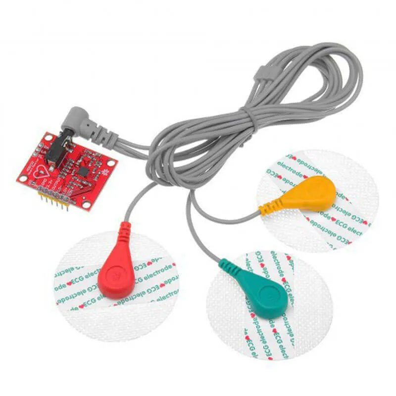 AD8232 ECG Heart Monitoring Sensor Module Kit for Arduino