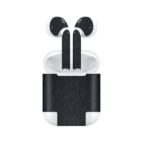 Airpods Black Leather Skin
