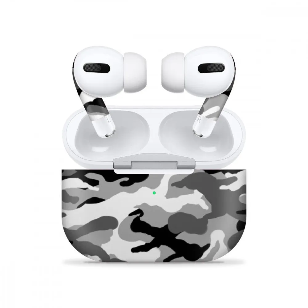 Airpods Pro Grey Camo Skin