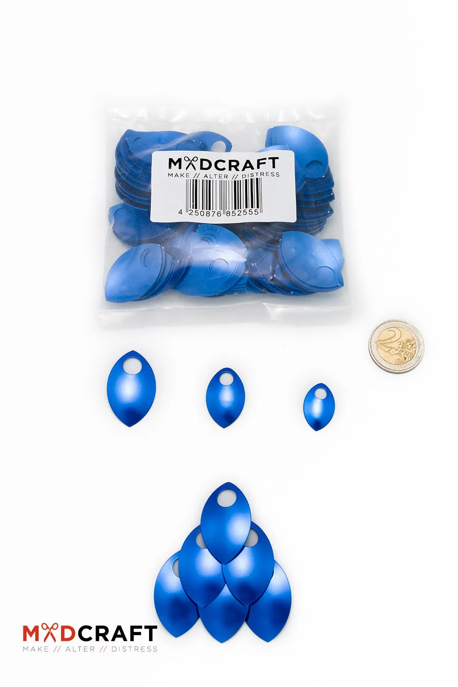 Aluminium Scales Blue