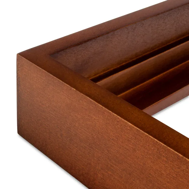 Ampersand FloaterFrame - 1-1/2", Walnut, 18" x 24"