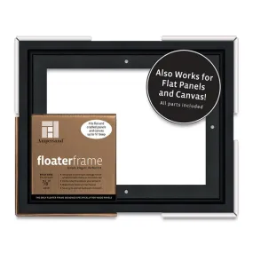 Ampersand FloaterFrame - 7/8", Black, 5" x 7"