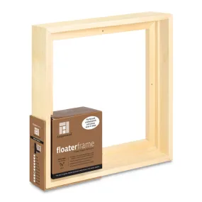 Ampersand FloaterFrame - 7/8", Maple, 12" x 12"