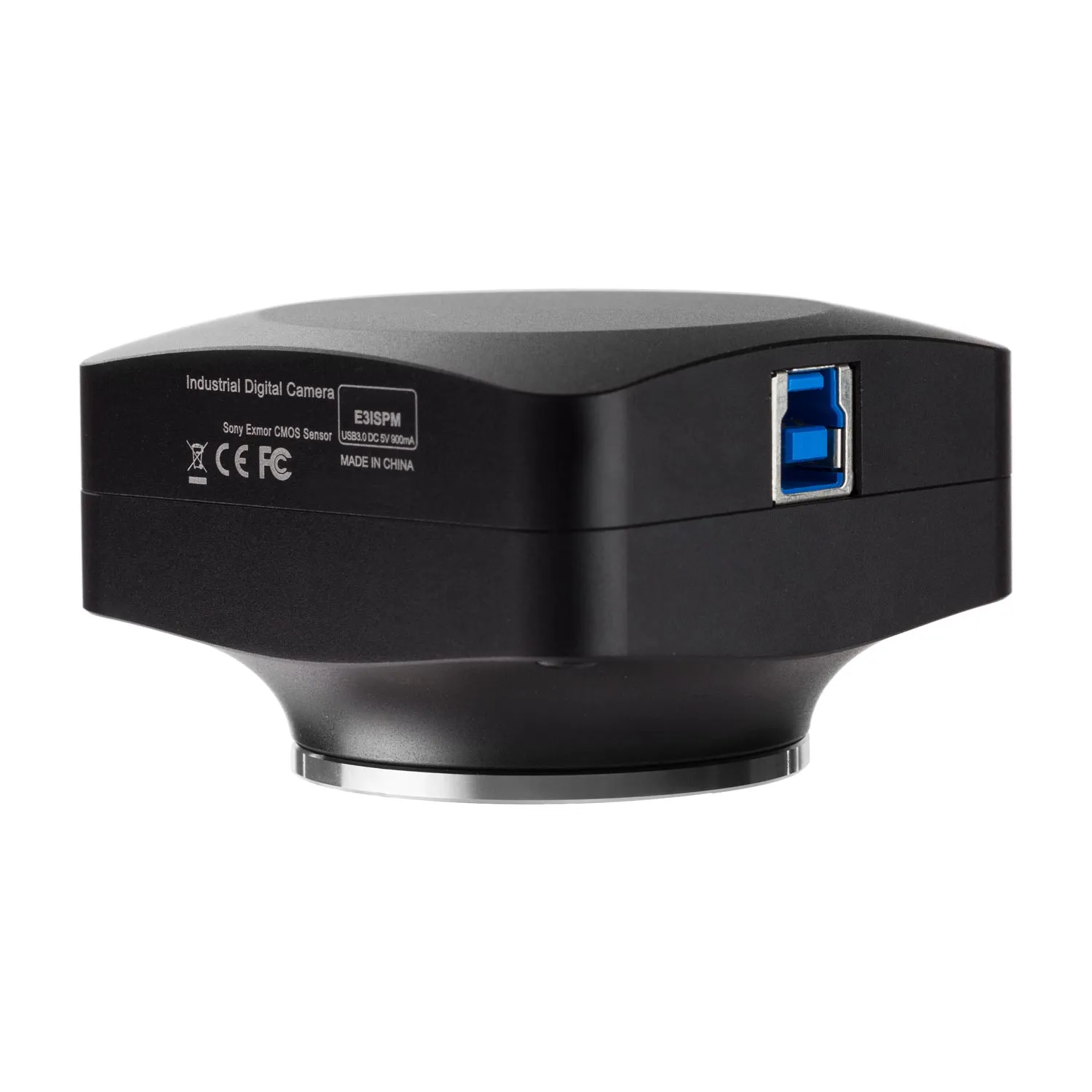AmScope MU Series 1.2MP USB 3.0 High-sensitivity Color CMOS C-Mount Microscope Camera with Reduction Lens and Calibration Slide