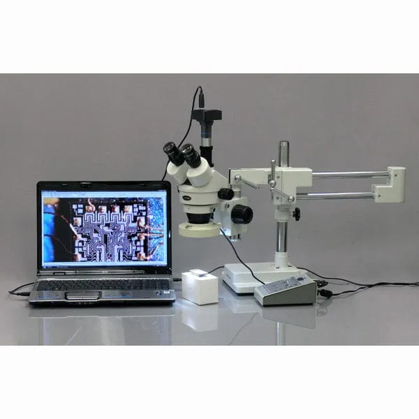 AmScope MU Series 1.4MP USB2.0 Color CCD C-mount Microscope Camera with Reduction Lens