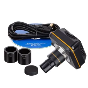 AmScope MU Series 3.0MP USB 3.0 High-performance Color CMOS C-Mount Microscope Camera with Reduction Lens