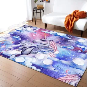 Artistic Unicorn Rug