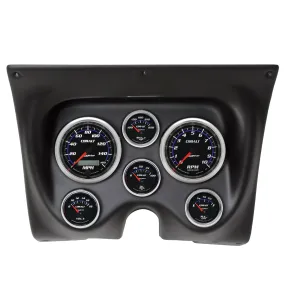 AutoMeter 7020-CB DIRECT FIT DASH KIT; CAMARO/FIREBIRD 67-68; TACH/MPH/FUEL/OILP/WTMP/VOLT; COBALT