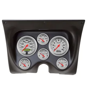 AutoMeter 7020-UL DIRECT FIT DASH KIT; CAMARO/FIREBIRD 67-68; TACH/MPH/FUEL/OILP/WTMP/VOLT; ULTRA-