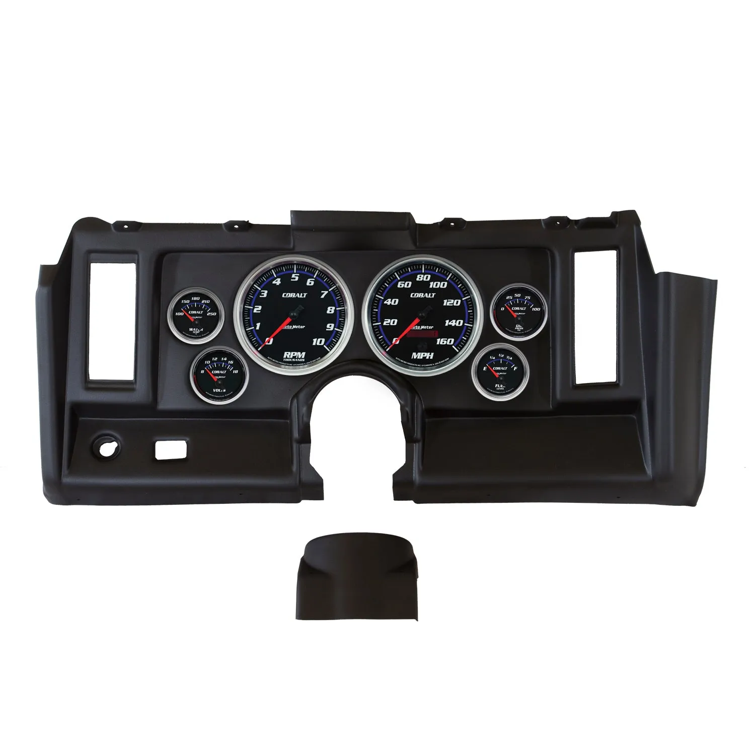 AutoMeter 7021-CB DIRECT FIT DASH KIT; CAMARO 69; TACH/MPH/FUEL/OILP/WTMP/VOLT; COBALT