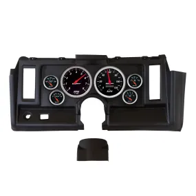 AutoMeter 7021-DB DIRECT FIT DASH KIT; CAMARO 69; TACH/MPH/FUEL/OILP/WTMP/VOLT; DESIGNER BLACK