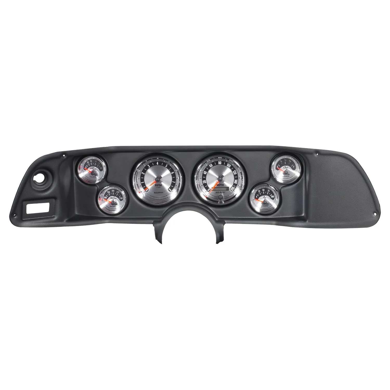 AutoMeter 7022 DIRECT FIT DASH KIT; CAMARO 70-78; TACH/MPH/FUEL/OILP/WTMP/VOLT; AMERICAN MUSCLE