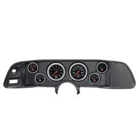 AutoMeter 7022-SC DIRECT FIT DASH KIT; CAMARO 70-78; TACH/MPH/FUEL/OILP/WTMP/VOLT; SPORT-COMP