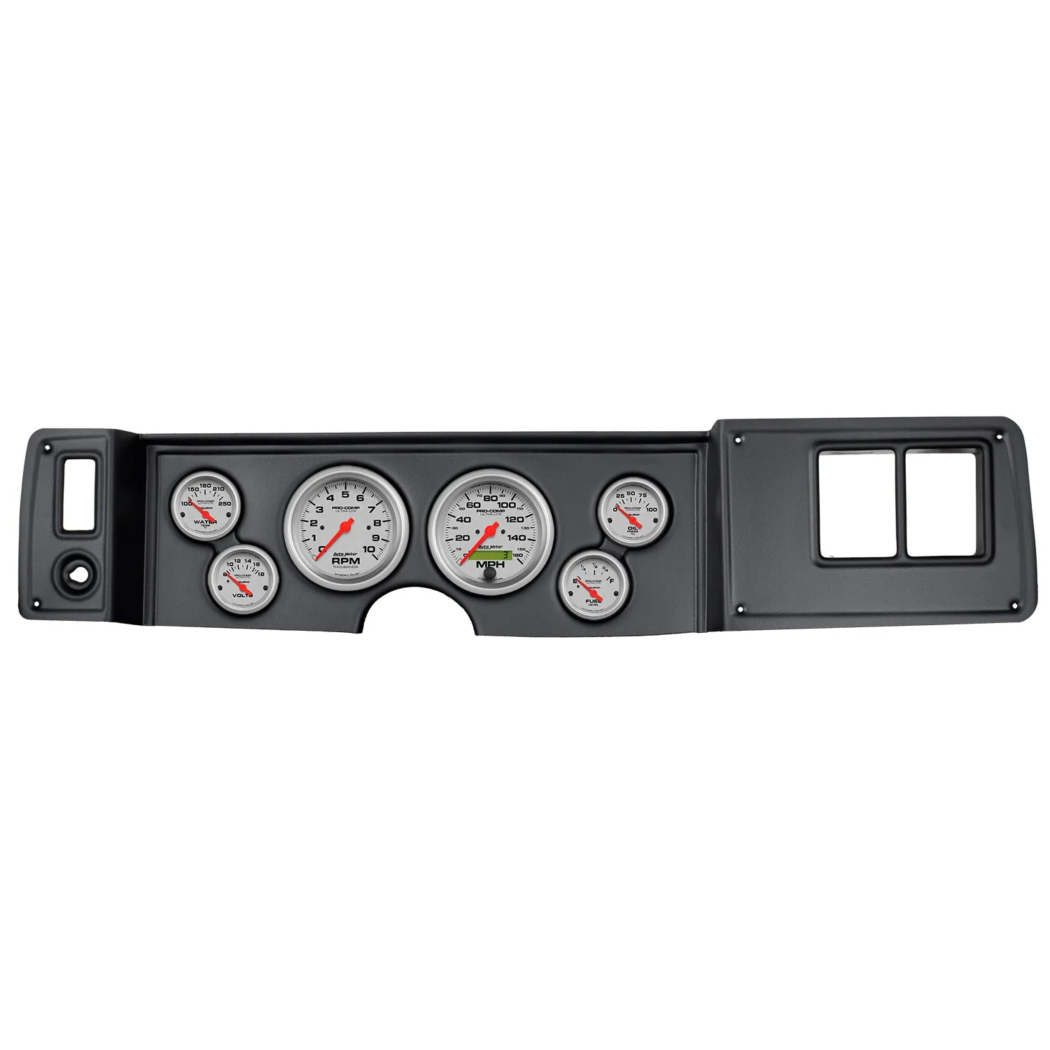 AutoMeter 7023-UL DIRECT FIT DASH KIT; CAMARO 79-81; TACH/MPH/FUEL/OILP/WTMP/VOLT; ULTRA-LITE