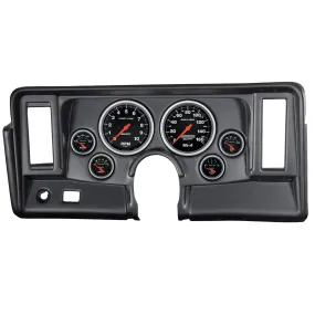 AutoMeter 7024-SC DIRECT FIT DASH KIT; NOVA 69-76; TACH/MPH/FUEL/OILP/WTMP/VOLT; SPORT-COMP