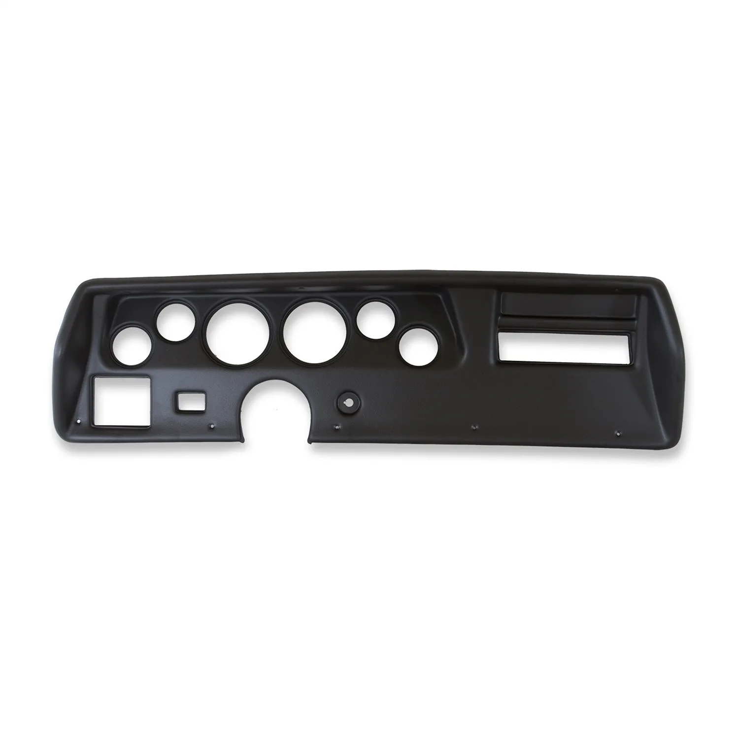 AutoMeter 7025-CH DIRECT FIT DASH KIT; CHEVELLESS/ELCAMINO/MONTE 70-72; RPM/MPH/FUEL/OILP/WTMP/BAT