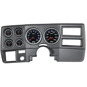 AutoMeter 7027-CB DIRECT FIT DASH KIT; CHEVY TRUCK/SUBURBAN 73-83; RPM/MPH/FUEL/OILP/WTMP/VOLT; CO