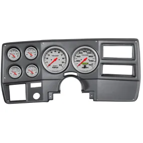 AutoMeter 7027-UL DIRECT FIT DASH KIT; CHEVY TRUCK/SUBURBAN 73-83; TACH/MPH/FUEL/OILP/WTMP/VOLT; U