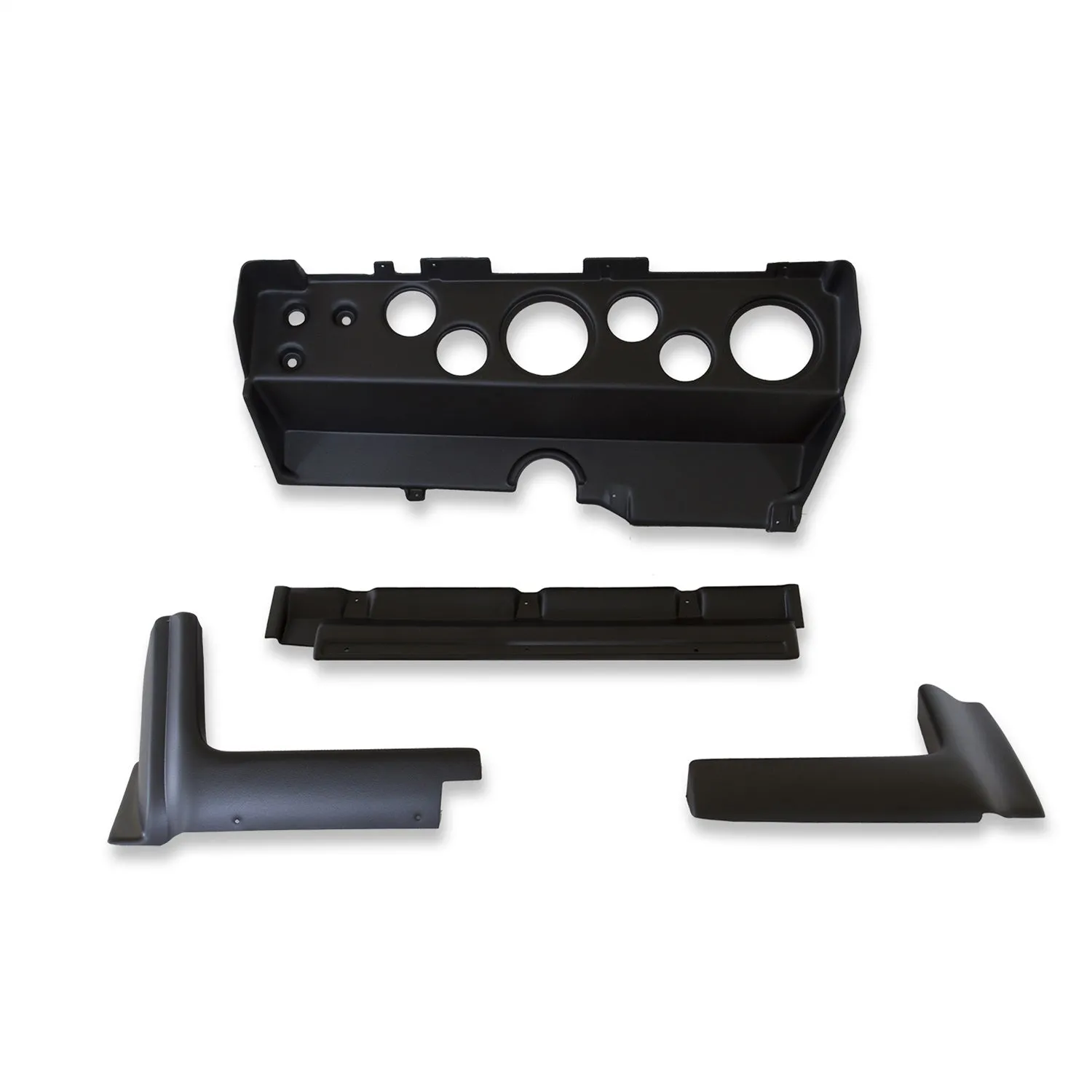 AutoMeter 7029-CH DIRECT FIT DASH KIT; EBODY/CUDA/CHALLENGER 70-74; TACH/MPH/FUEL/OILP/WTMP/VOLT;